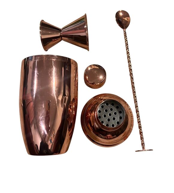 Unbranded Other - Copper Colored Bartender’s Shaker Set - Slightly Used